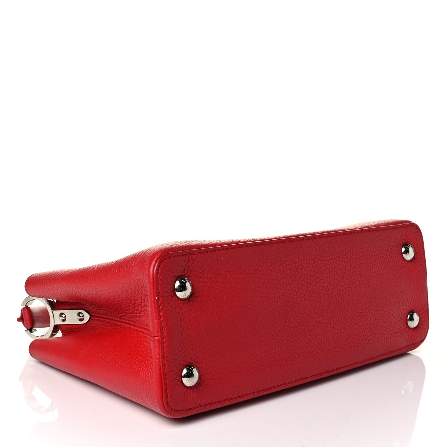 Taurillon Capucines PM Rubis