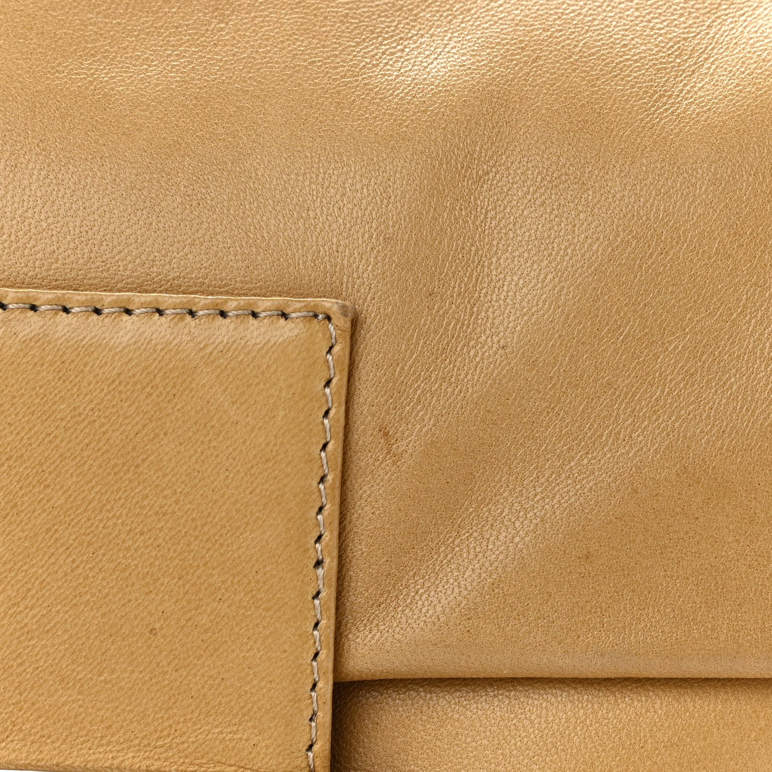 Fendi Calfskin Baguette Beige 10 of 12