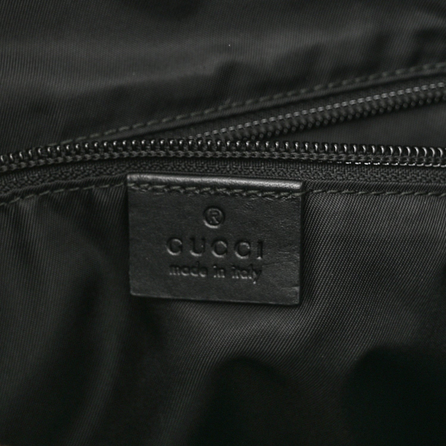Gucci GG Supreme Monogram Web Messenger Bag Black 5 of 9