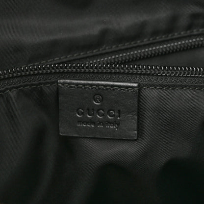 Gucci GG Supreme Monogram Web Messenger Bag Black 5 of 9