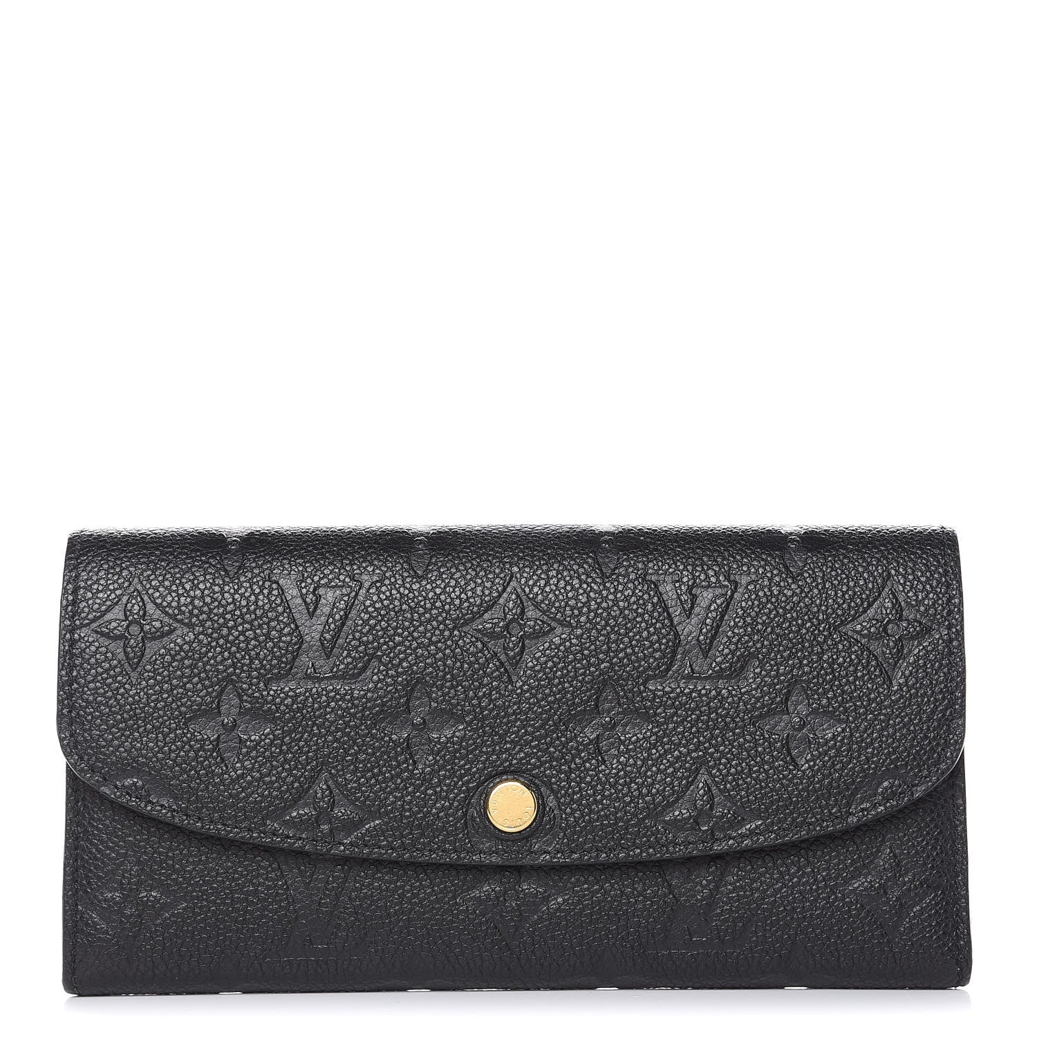 Louis Vuitton Empreinte Emilie Wallet Black Dune 1 of 12