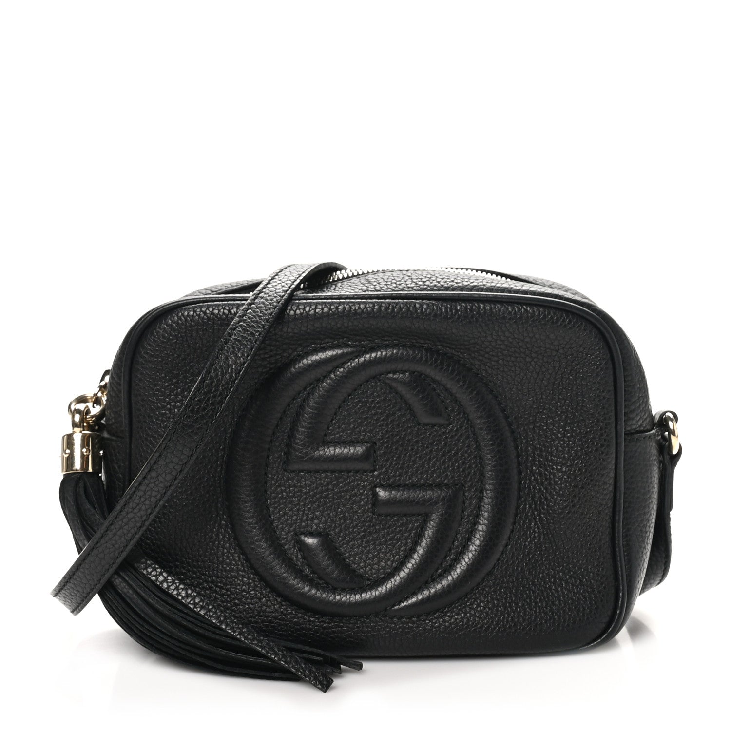 Gucci Pebbled Calfskin Small Soho Disco Bag Black 1 of 10