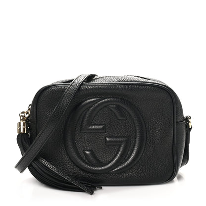 Gucci Pebbled Calfskin Small Soho Disco Bag Black 1 of 10