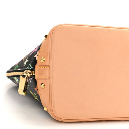 Louis Vuitton Monogram Multicolor Alma Black 8 of 13