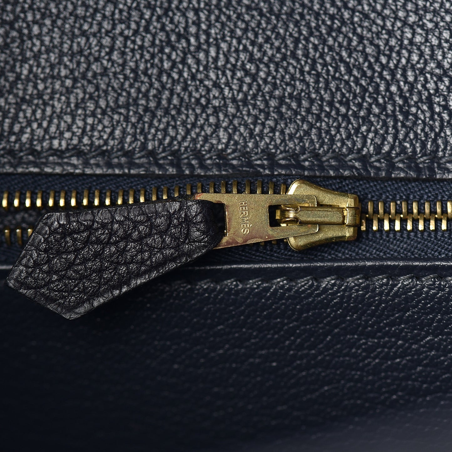 Togo Birkin 35 Bleu Indigo