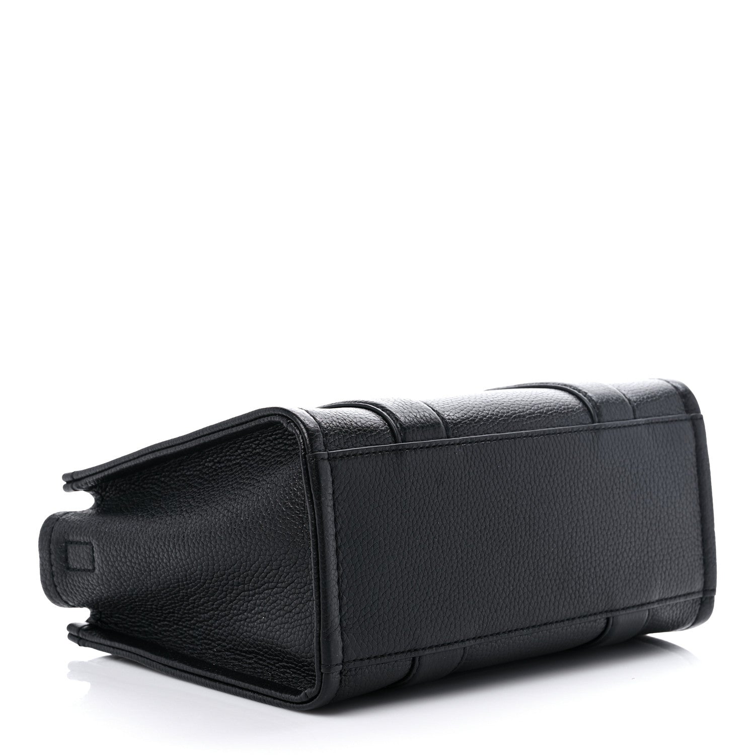 Marc Jacobs Grained Calfskin Small The Tote Bag Black 4 of 9