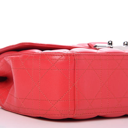 Christian Dior CHRISTIAN DIOR Lambskin Cannage Medium Miss Dior Flap Fuchsia 9 of 11