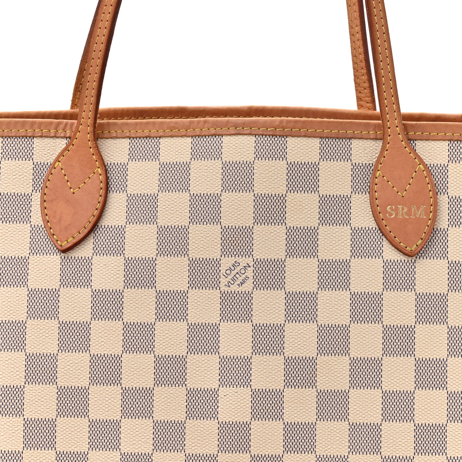 Louis Vuitton Damier Azur Neo Neverfull MM Rose Ballerine 8 of 17