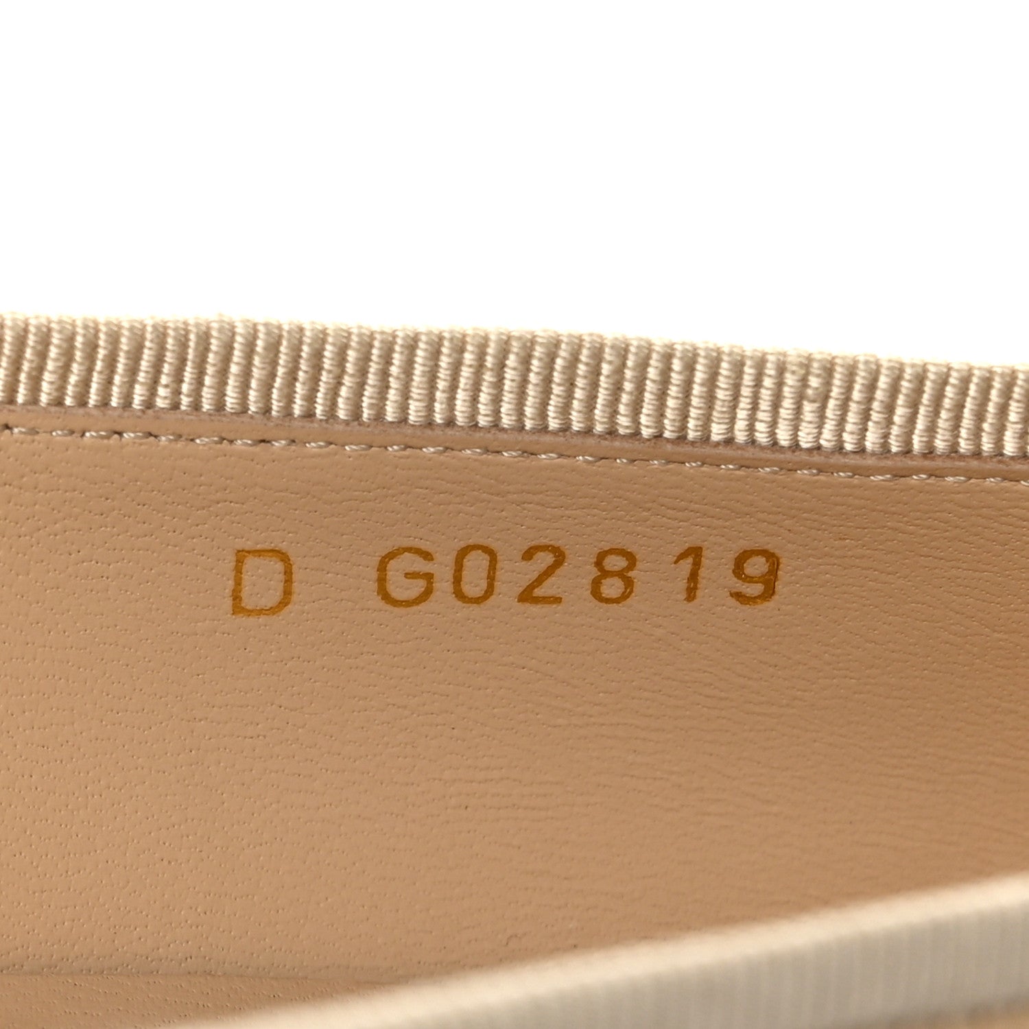 Chanel Lambskin Cap Toe CC Ballerina Flats 37.5 Beige Black 6 of 8