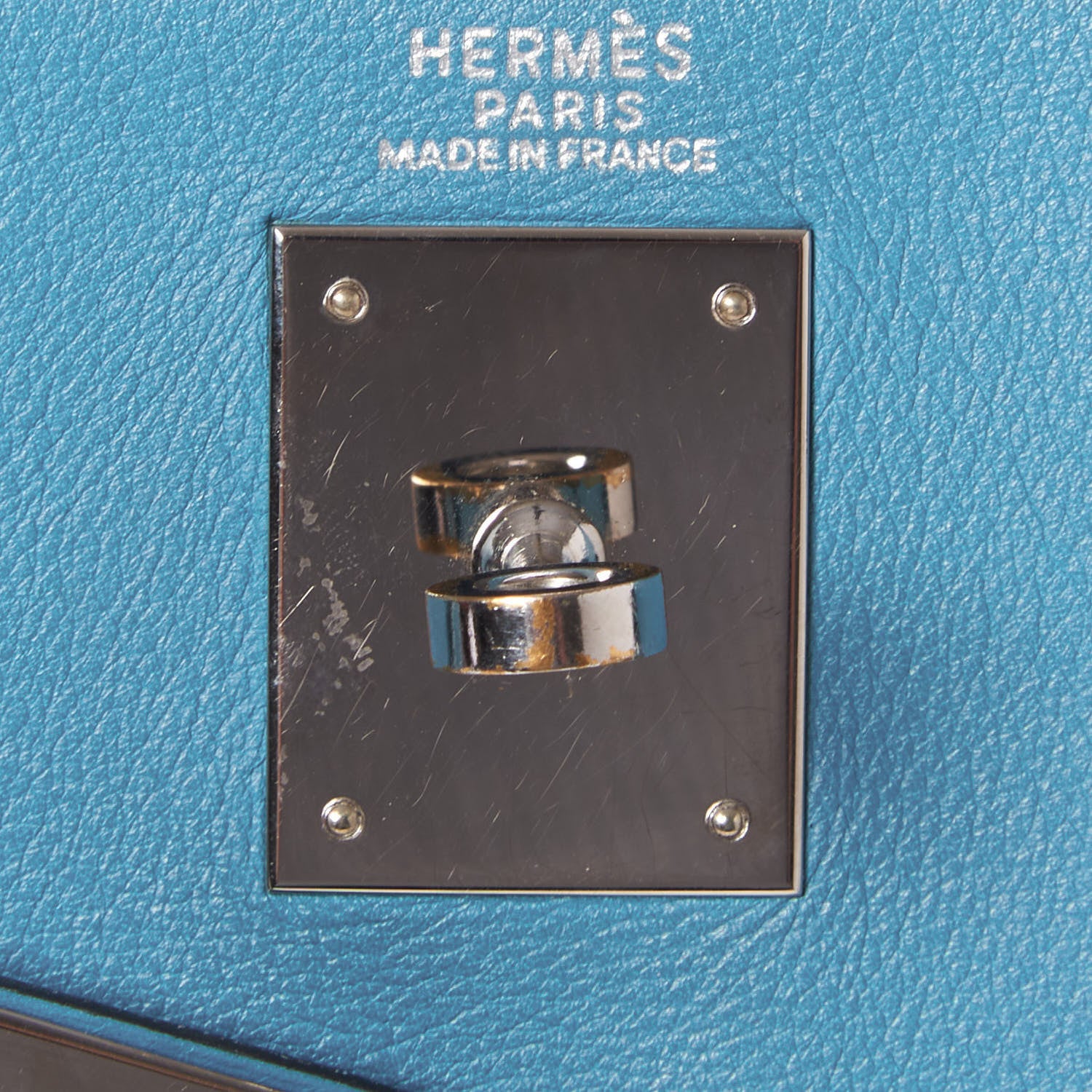 Hermes Swift Kelly Retourne 32 Blue Jean 39 of 39