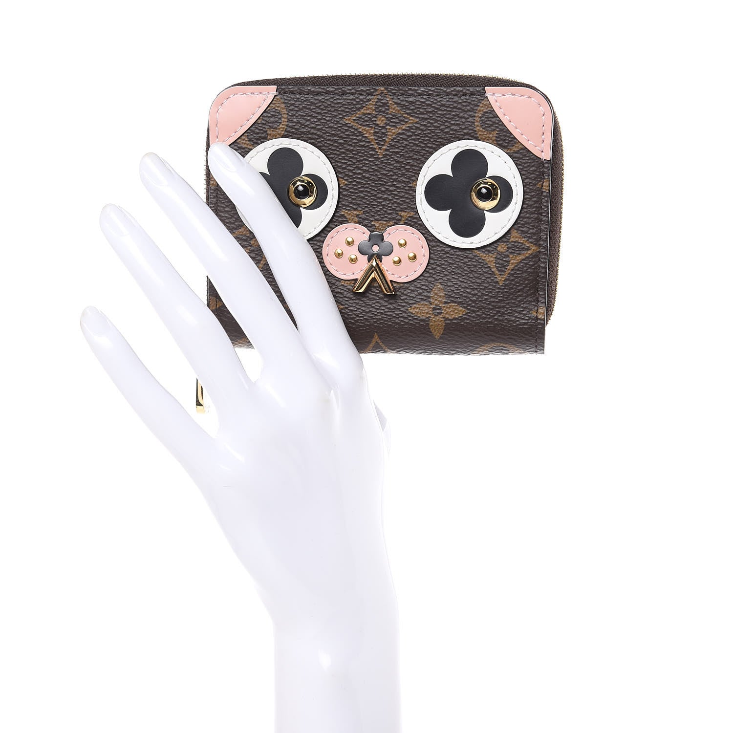 Louis Vuitton Monogram Valentine Dog Zippy Coin Purse 2 of 7