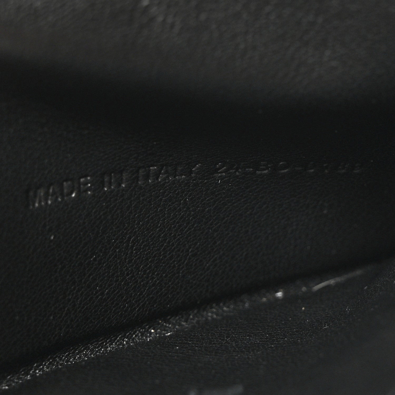 Christian Dior Grained Calfskin Oblique Card Holder Black 6 of 8
