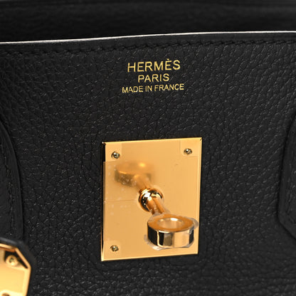 Hermes Togo Swift Canvas 3 in 1 Birkin 30 Black 8 of 16