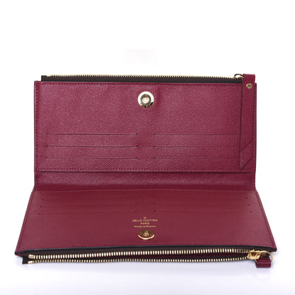 Louis Vuitton Monogram Adele Wallet Fuchsia 7 of 8