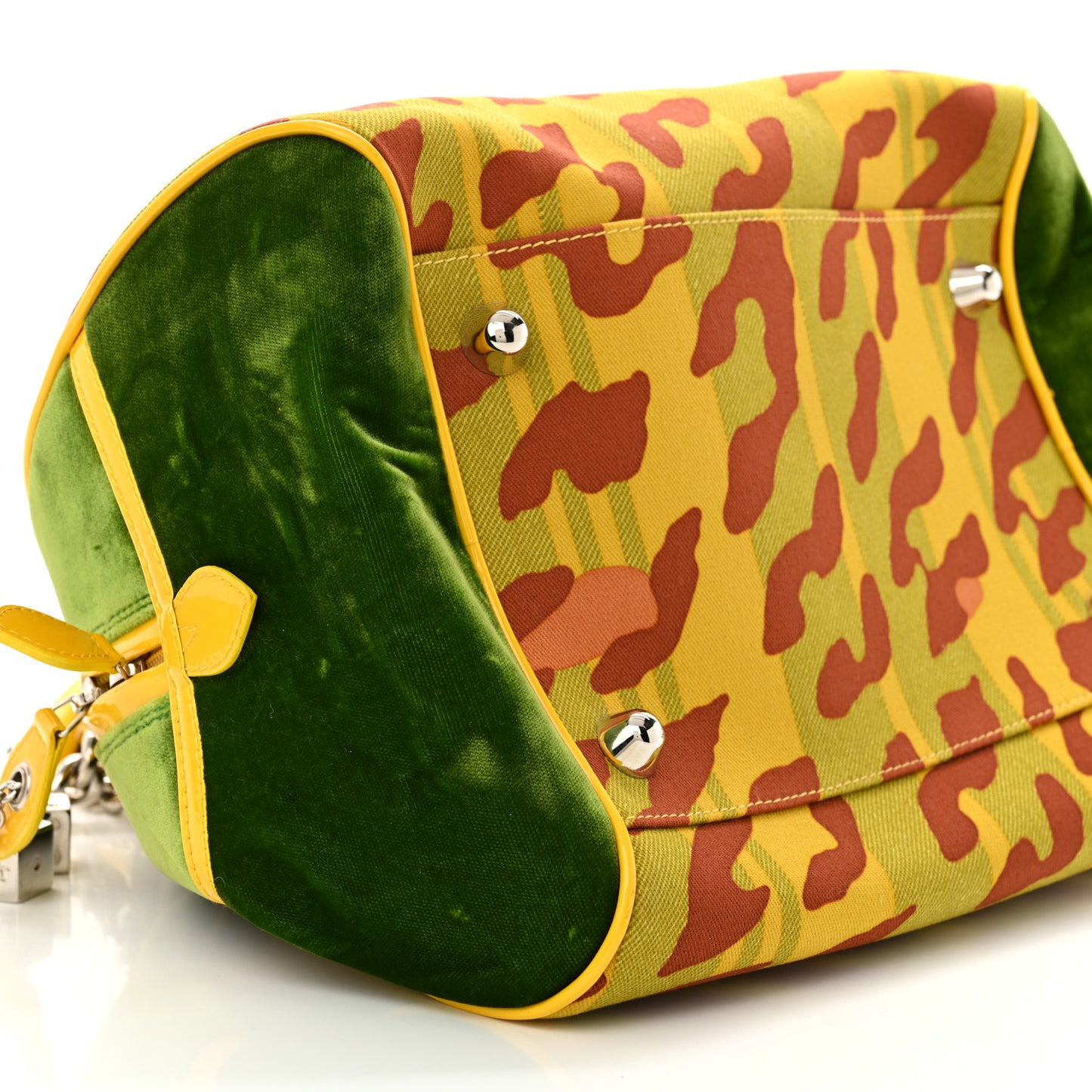 Leopard Canvas Gambler Dice Bowler Multicolor