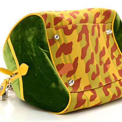 Christian Dior Leopard Canvas Gambler Dice Bowler Multicolor 9 of 11