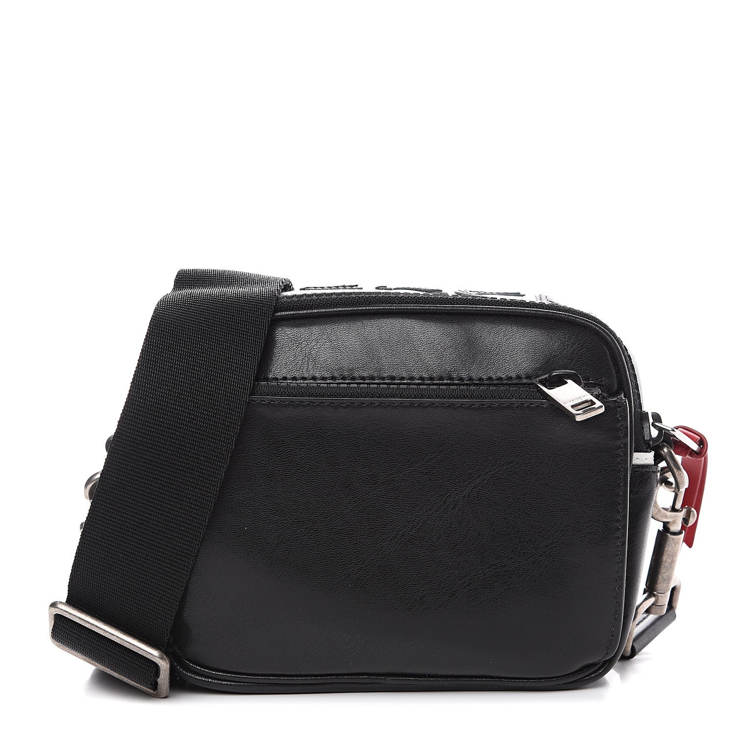 Givenchy Calfskin MC3 Crossbody Bag Black White 1 of 8