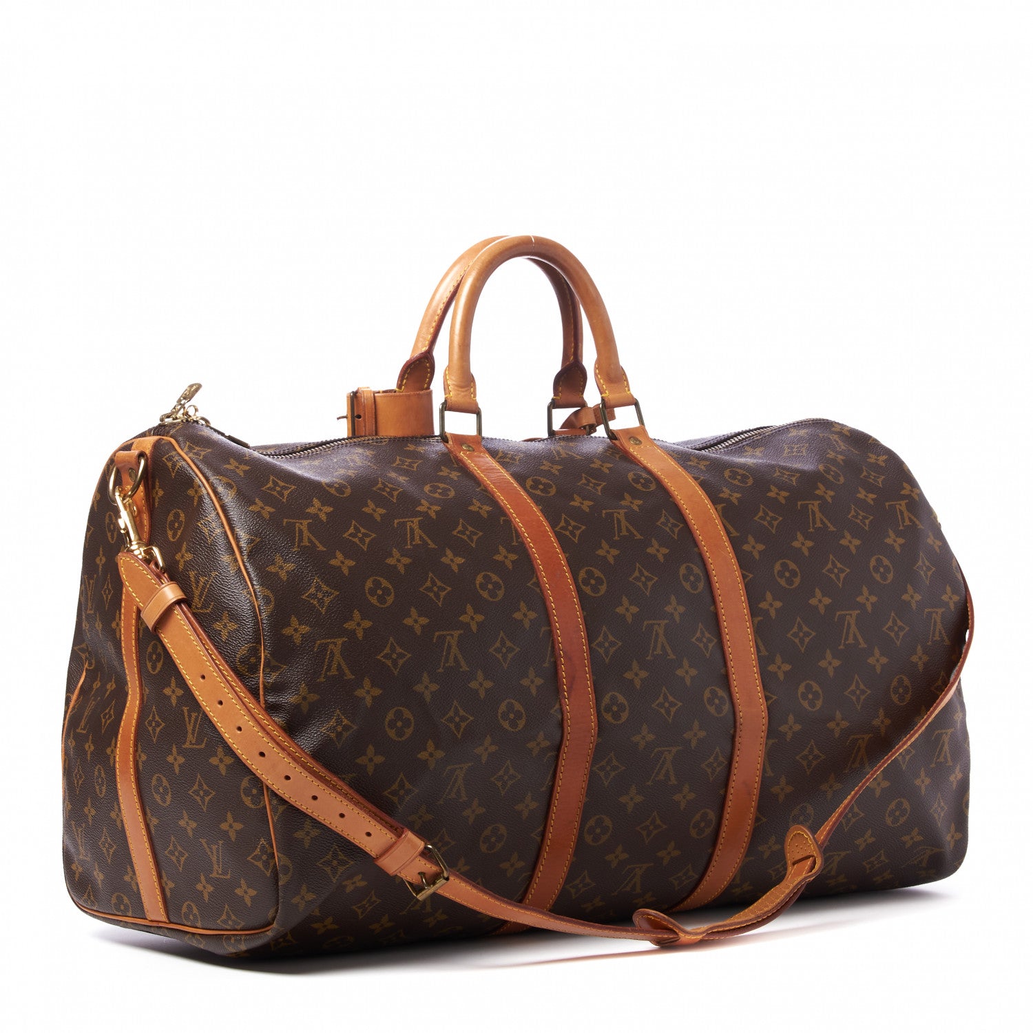 Louis Vuitton Monogram Keepall Bandouliere 55 2 of 9