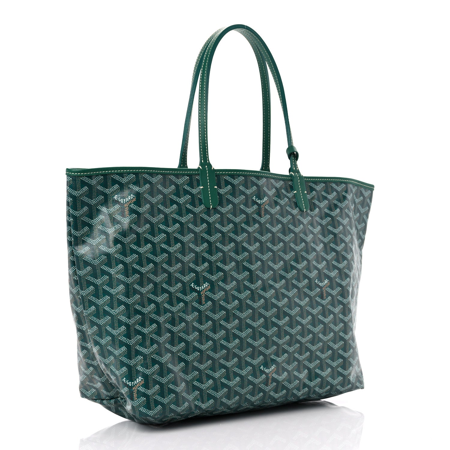 Goyard Goyardine Super Dog Saint Louis PM Green 3 of 12