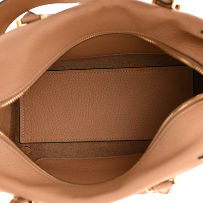 Delvaux Grained Bullskin Cool Box MM Vegetal Ivory 5 of 10