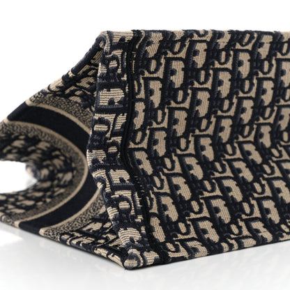 Christian Dior Oblique Medium Book Tote Blue Multicolor 9 of 14