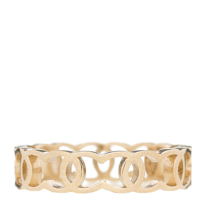 Chanel Metal CC Ring 6 52 Gold 2 of 10