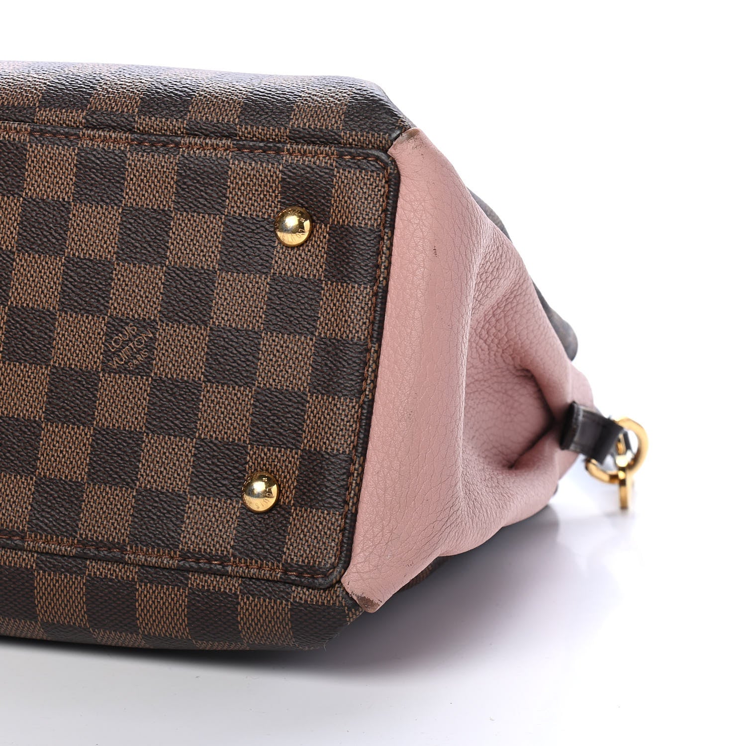 Louis Vuitton Cuir Taurillon Damier Ebene Normandy Magnolia 9 of 12