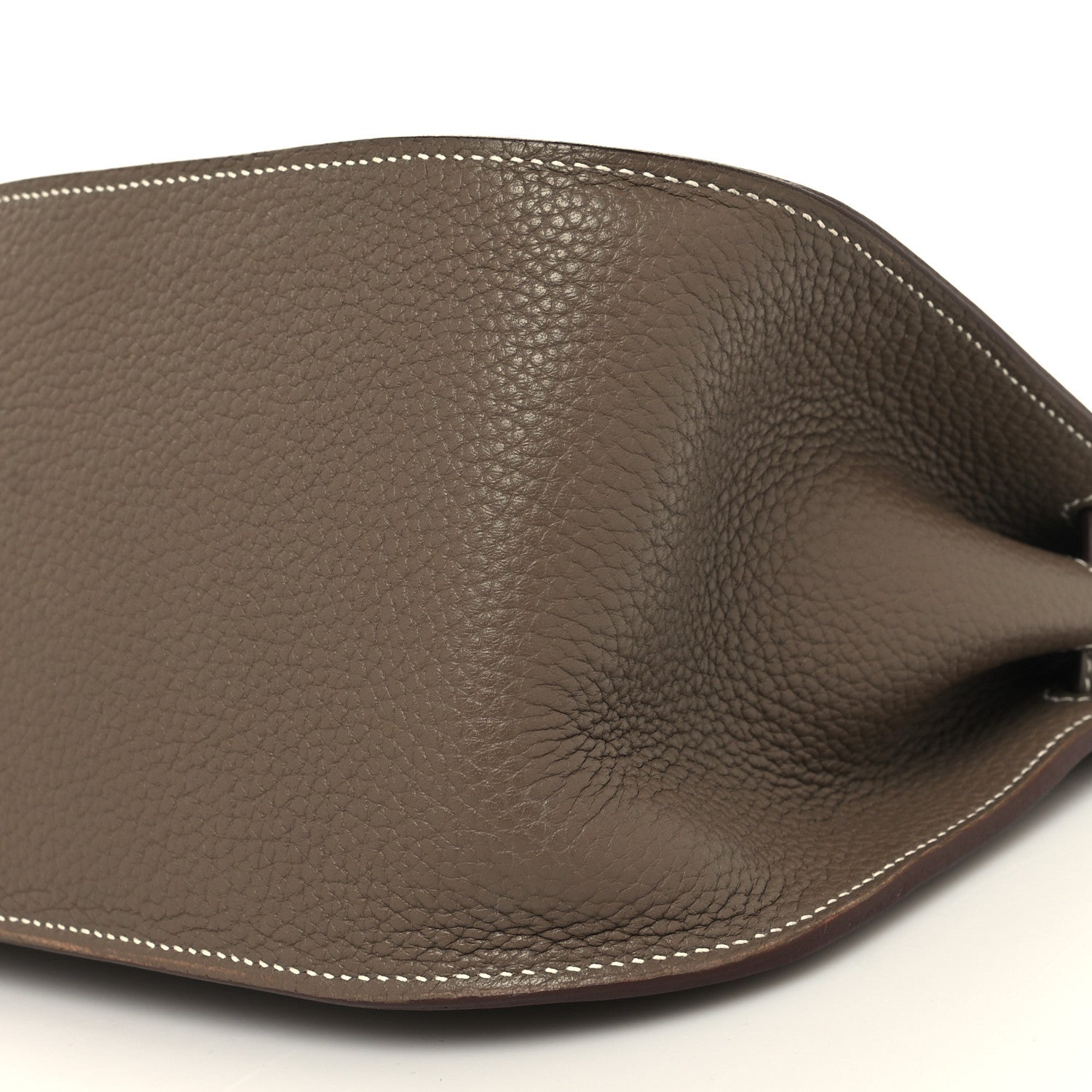 Hermes Taurillon Clemence Jypsiere 28 Etoupe 10 of 10