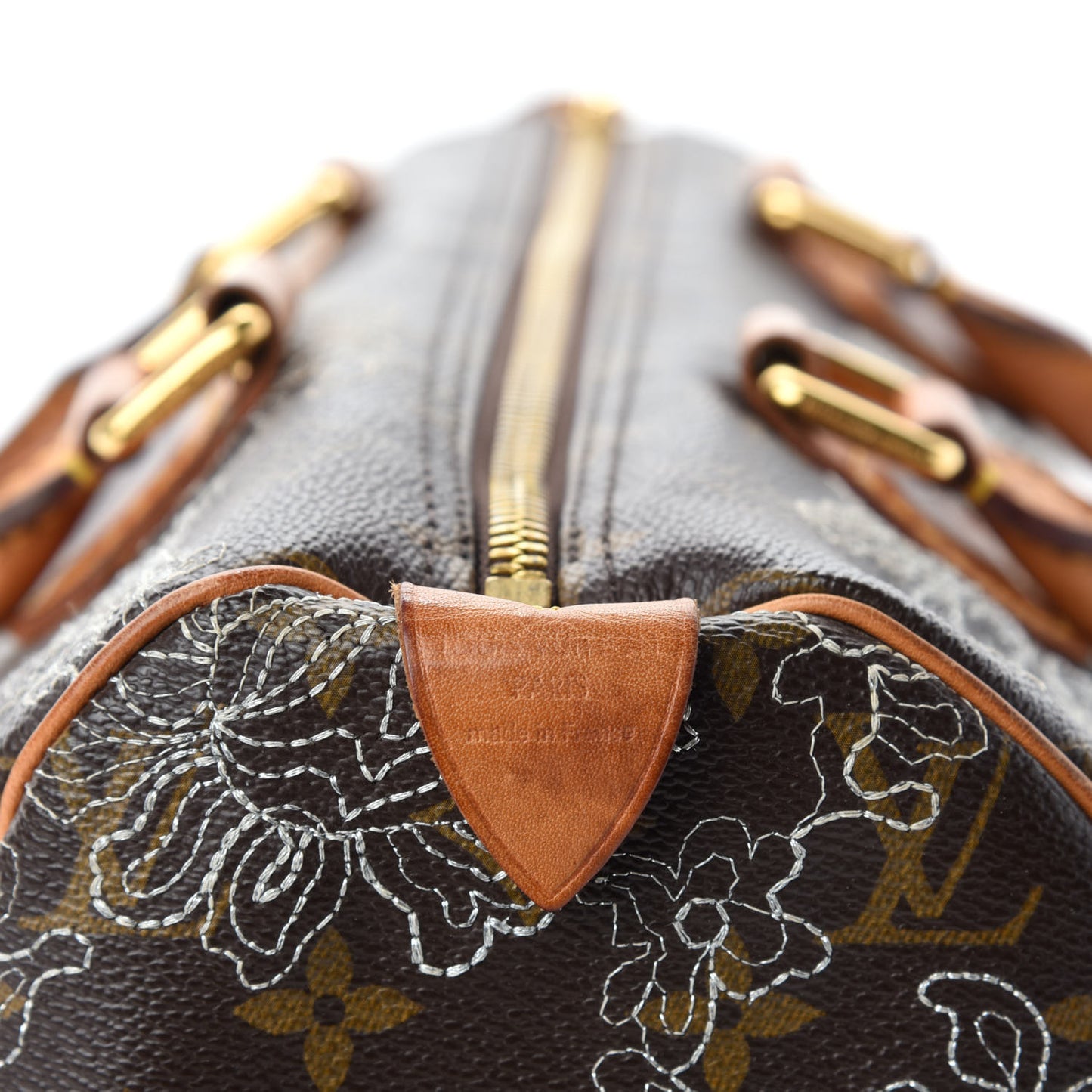 Monogram Dentelle Speedy 30 Silver