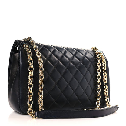 Chanel Lambskin Quilted Large Chic With Me Flap Black 3 of 9