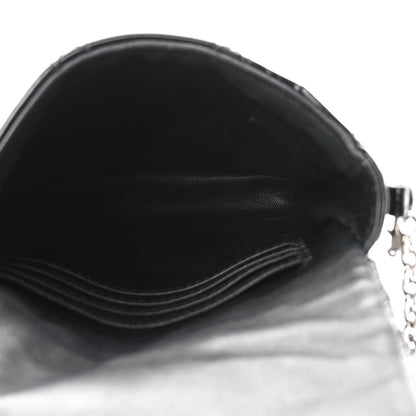 Christian Dior Patent Cannage Crossbody Pouch Black 5 of 8