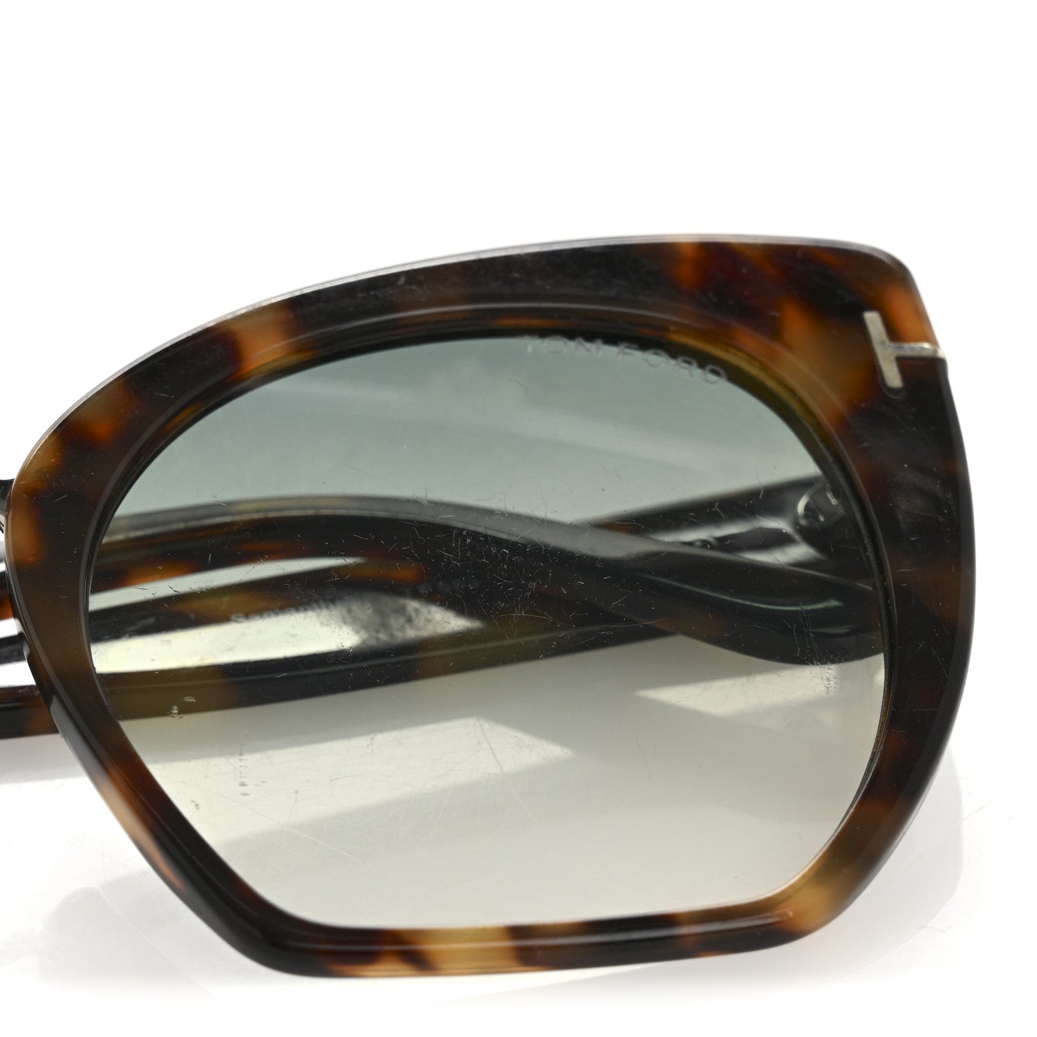 Tom Ford Samantha Cat Eye Sunglasses TF553 Tortoise 1748436