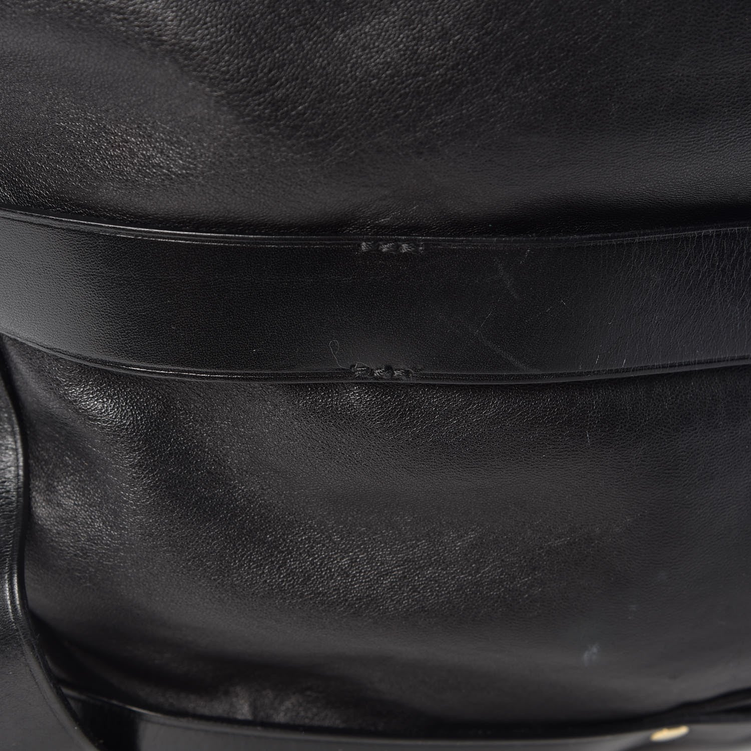 Burberry Soft Lambskin Bridle Calfskin Medium Gosford Hobo Black 14 of 16