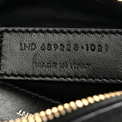 Saint Laurent Lambskin Arm Band Pouch Black 7 of 8