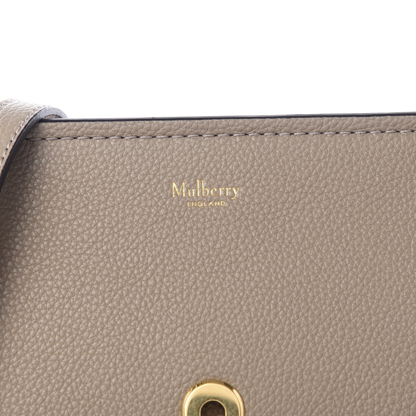 Small Classic Grain Small Amberley Satchel Solid Grey