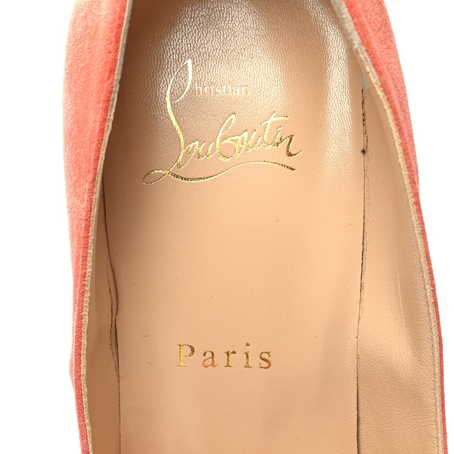 Christian Louboutin Suede Pigalle Follies 100 Pumps 38 Charlotte 7 of 7