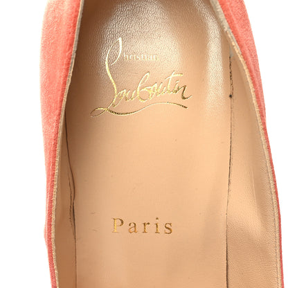 Christian Louboutin Suede Pigalle Follies 100 Pumps 38 Charlotte 7 of 7