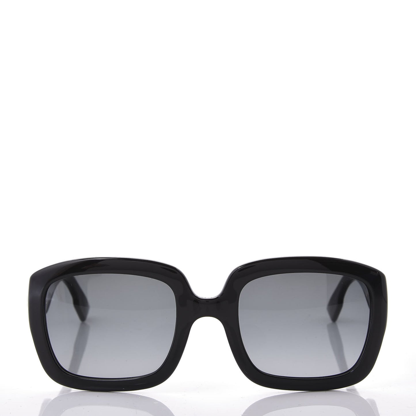 CHRISTIAN Acetate D Dior Sunglasses Black