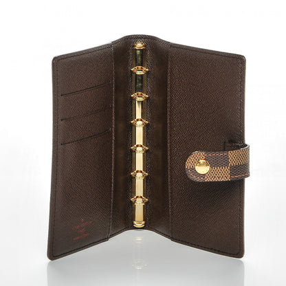 Louis Vuitton Damier Ebene Small Ring Agenda Cover 5 of 6