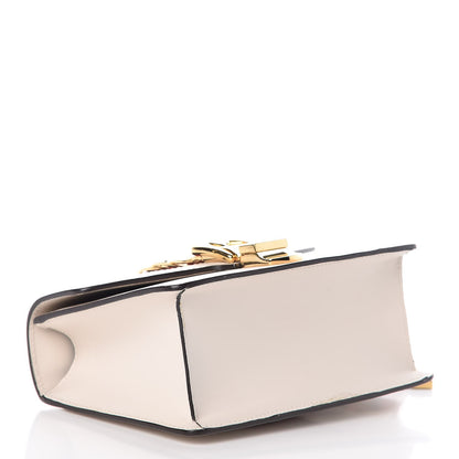 Gucci Calfskin Mini Sylvie Chain Shoulder Bag White 4 of 7