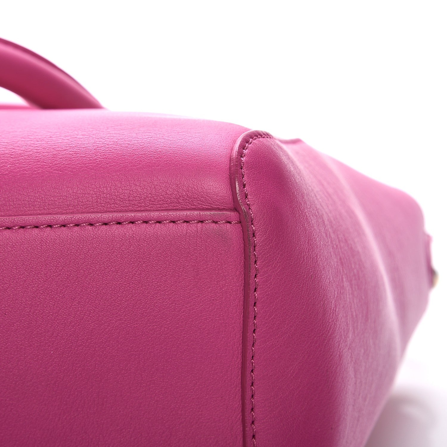 Mulberry Silky Calf Small Willow Tote Fuchsia 13 of 13