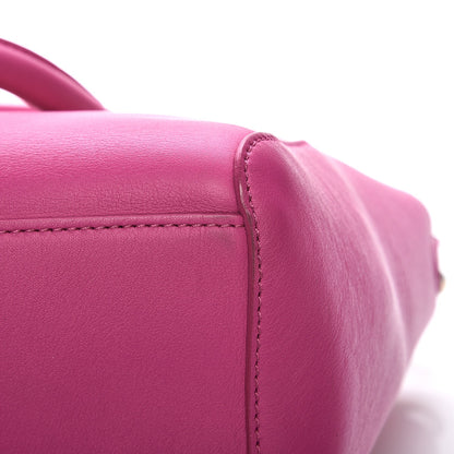 Mulberry Silky Calf Small Willow Tote Fuchsia 13 of 13