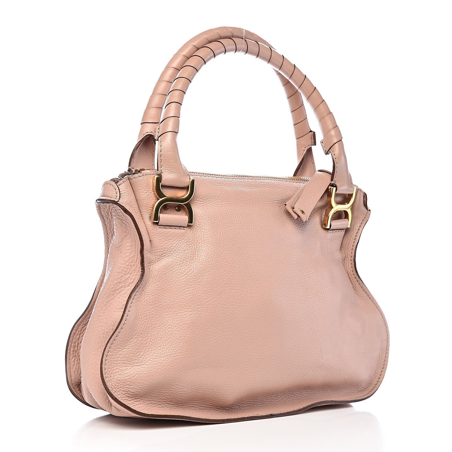 Chloe Calfskin Medium Marcie Satchel Pale Pink 3 of 10
