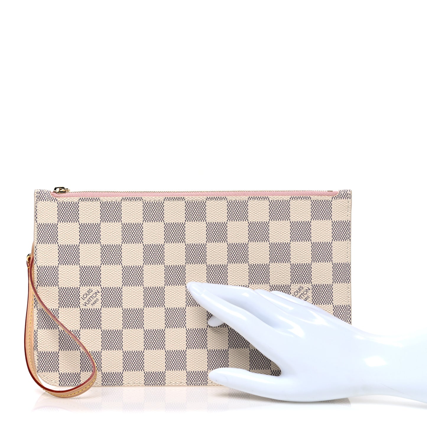 Damier Azur Neverfull MM GM Pochette Rose Ballerine