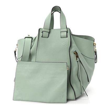 Loewe Soft Grained Calfskin Medium Hammock Shoulder Bag Light Green 1 of 9