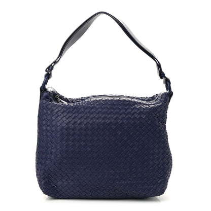 Bottega Veneta Nappa Intrecciato Pyramid Hobo Atlantic 1 of 9