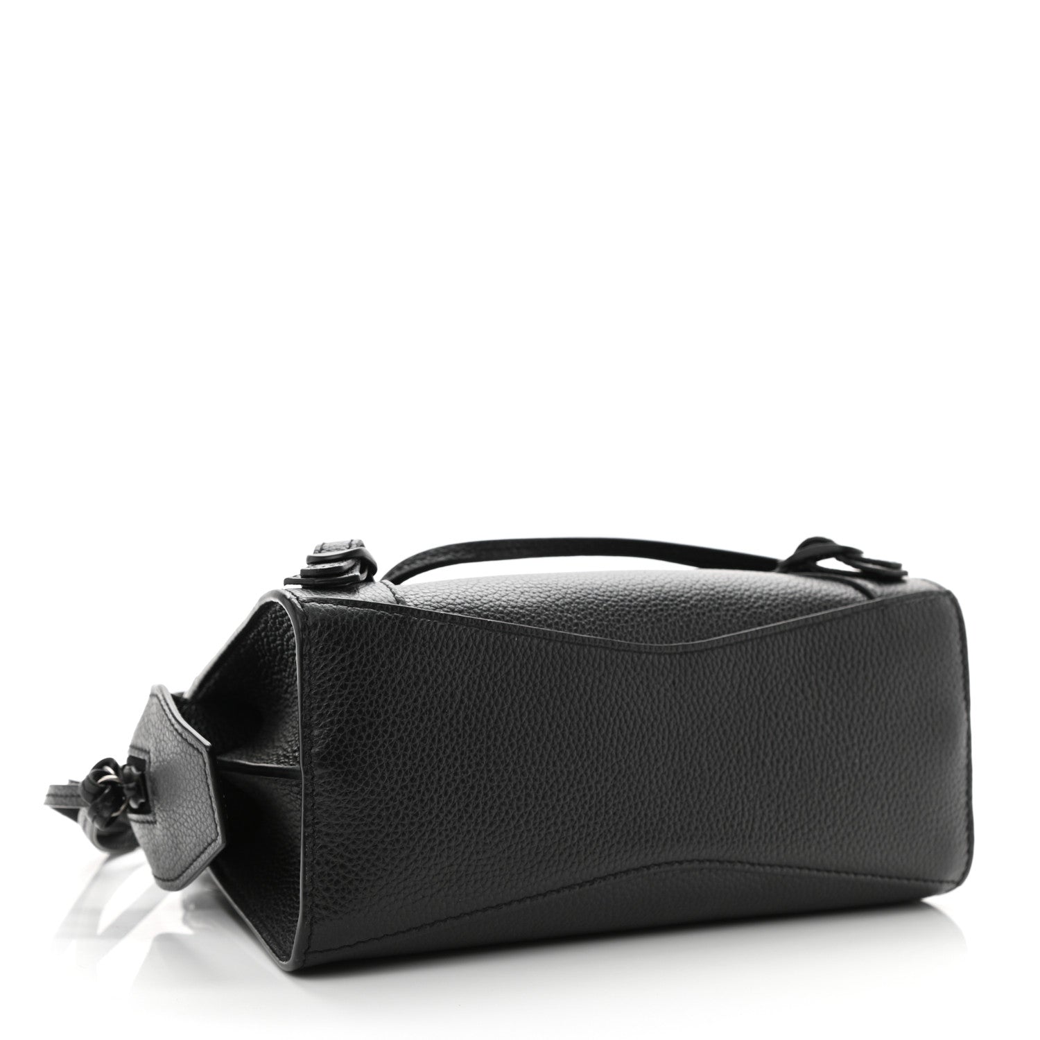 Balenciaga Grained Calfskin Neo Classic Black Hardware Mini City Black 4 of 11