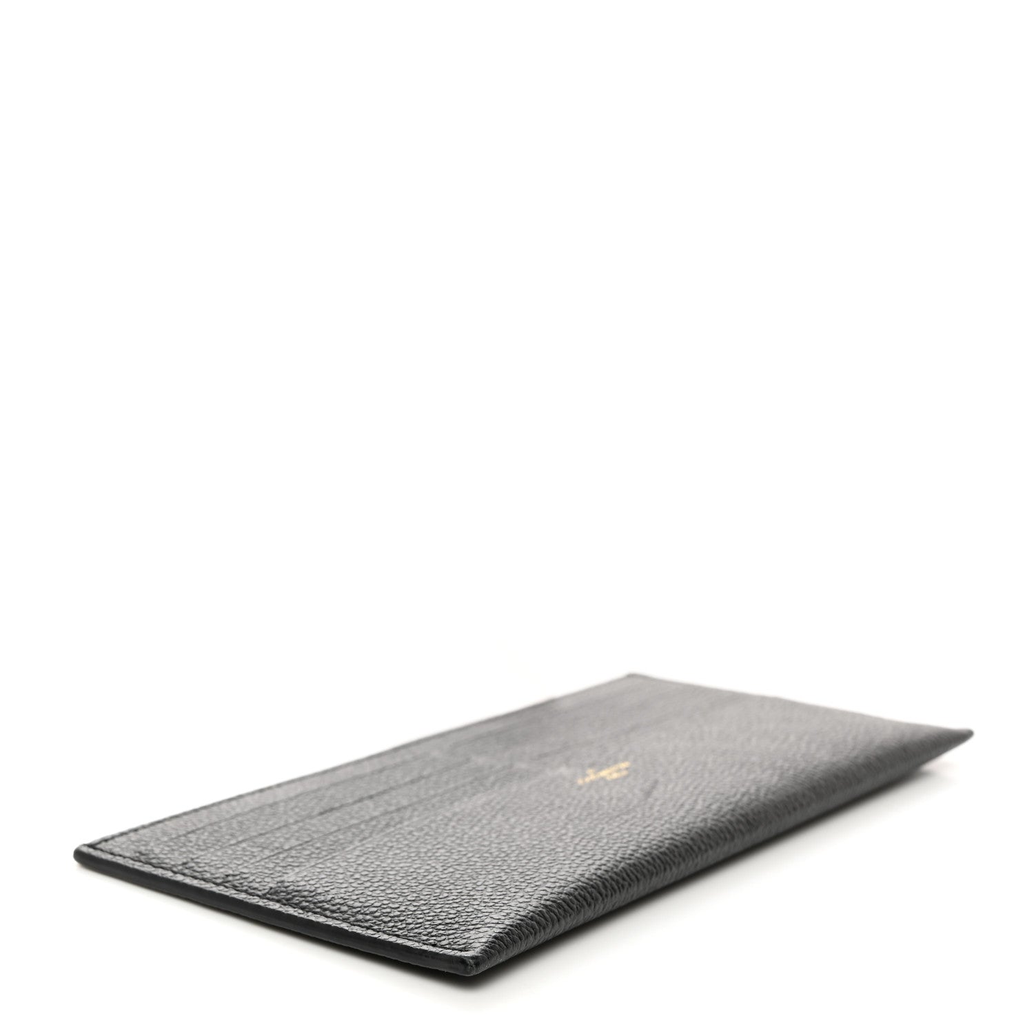 Louis Vuitton Calfskin Felicie Chain Wallet Card Holder Insert Black 4 of 7
