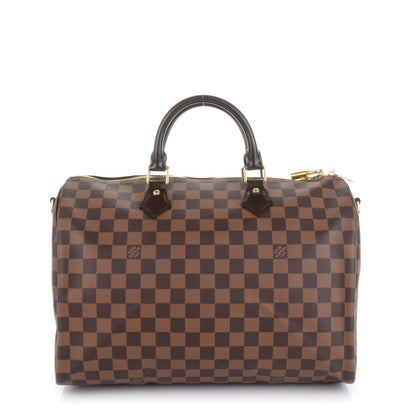 Louis Vuitton Damier Ebene Speedy Bandouliere 35 1 of 8