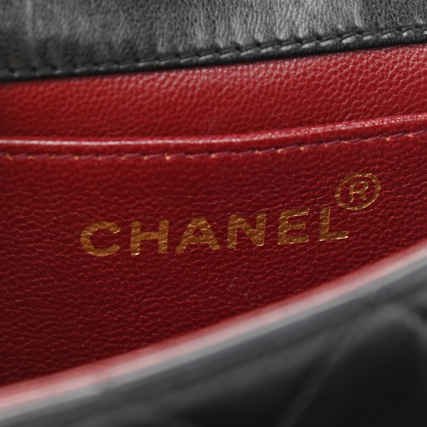 Lambskin Quilted Mini Flap Black